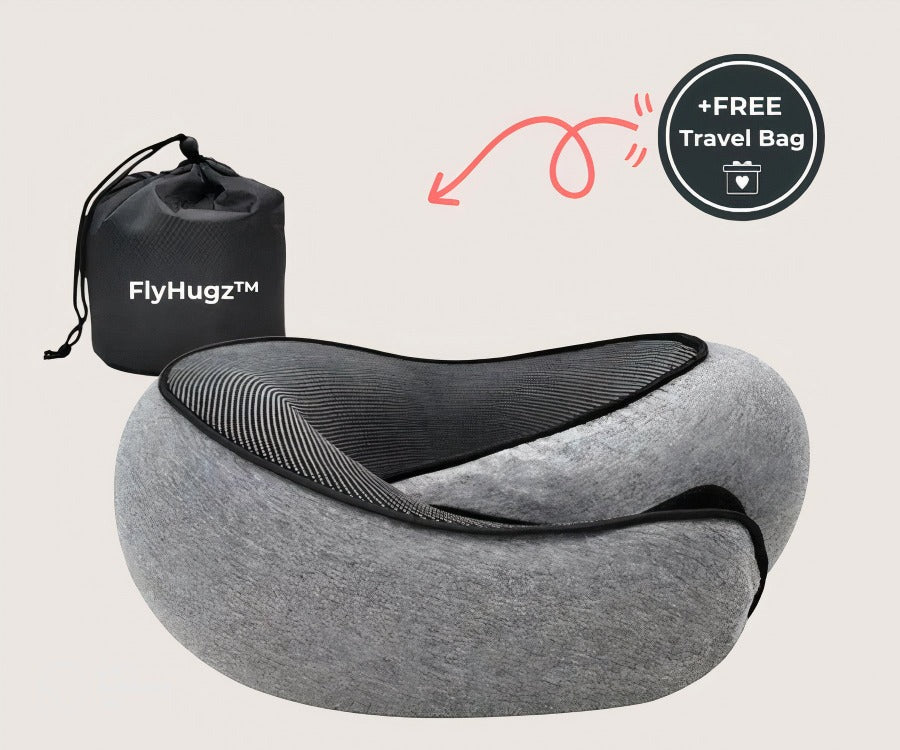 Your Ultimate Travel Companion  FlyHugz® Travel Pillow